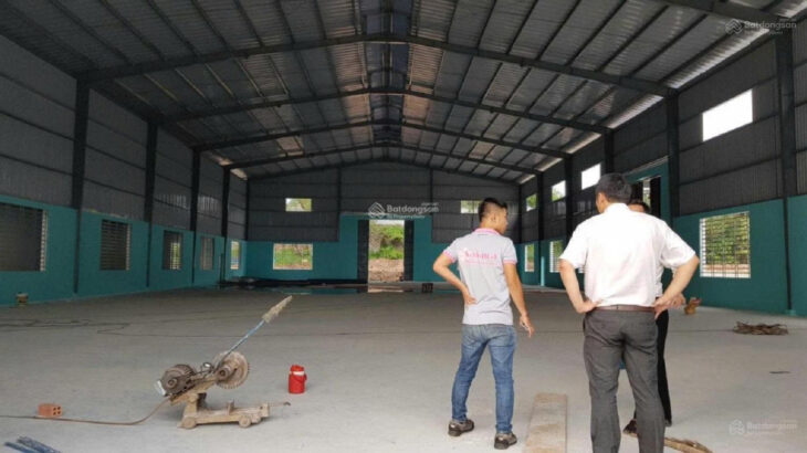 Cho thuê nhà xưởng xây sẵn, nằm trong KCN Nhơn Trạch 3 Đồng Nai Diện tích: 2.400m2 (25 x 96m)