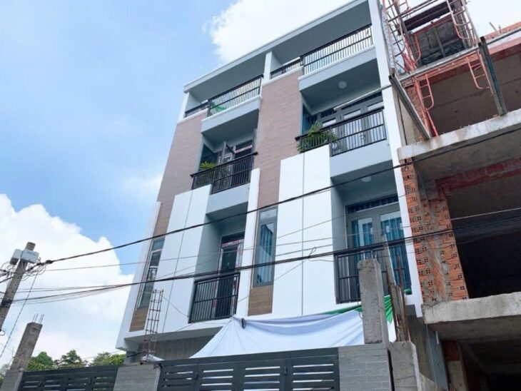 Nhà mới 3 tầng Vuông 105m2 – Thạnh Lộc 37 Q12