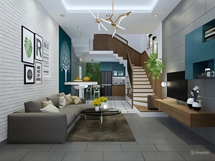 Nhà mới 3 tầng Vuông 105m2 – Thạnh Lộc 37 Q12