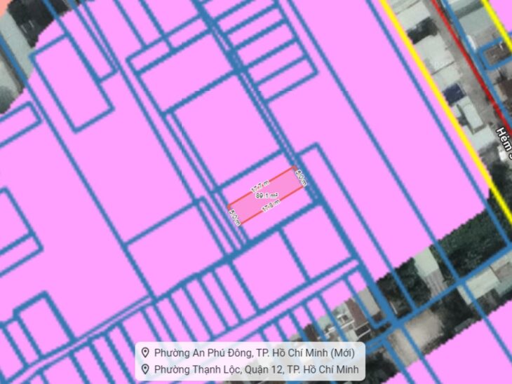 Giảm 50tr! Đất Vuông đẹp Hẻm Ôtô 89m2 – Thạnh Lộc 29 Q12