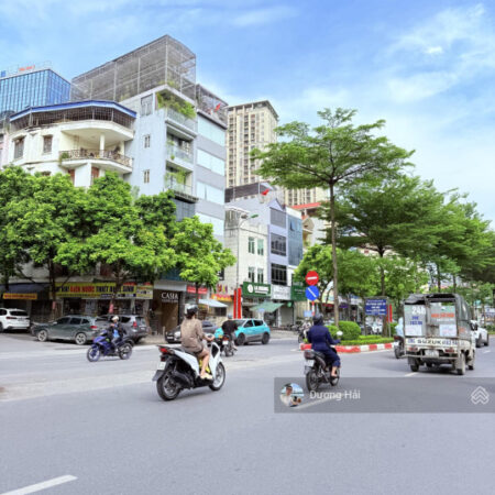 Bán nhà toà Văn Phòng Trần Thái Tông – Cầu Giấy – 155m 8 Tầng Hai Thoáng Ô Tô Tránh Vỉa Hè