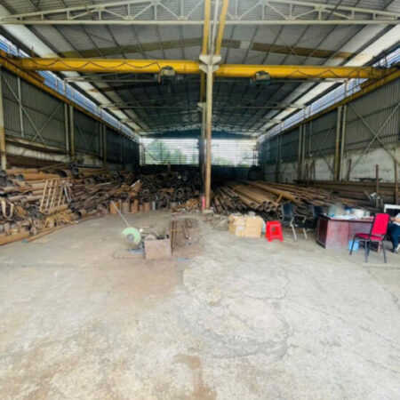 Giảm mạnh 2 tỷ! Nhà xưởng mặt tiền đường xe tải 650m2, Vuông – An Phú Đông 12 Q12