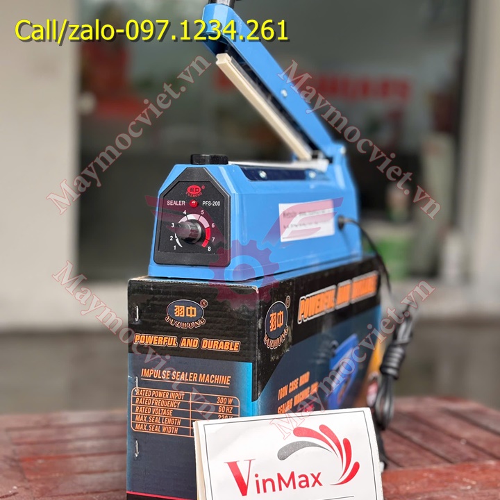 Máy hàn miệng túi VMFS-200 giá rẻ