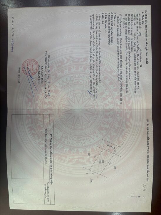 Đất nền Láng Hòa Lạc 100m2 giá 2.2 tỷ – khu dân cư ổn định, gần chợ và trường học Nguyễn Hùng BĐS