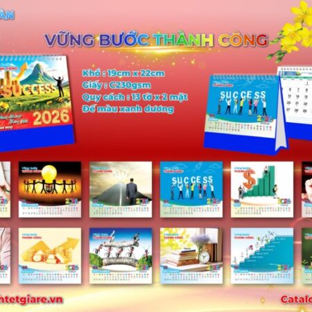 Quà Tặng Ý Nghĩa Với Lịch Để Bàn 2026 Từ Lịch Tết An Khang