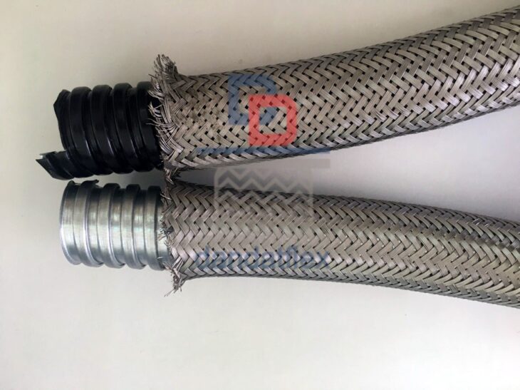 Gia Công Ống Ruột Gà Luồn Dây Điện Chống Cháy | Ống Ruột Gà Lõi Thép Luồn Dây Điện Bọc Nhựa