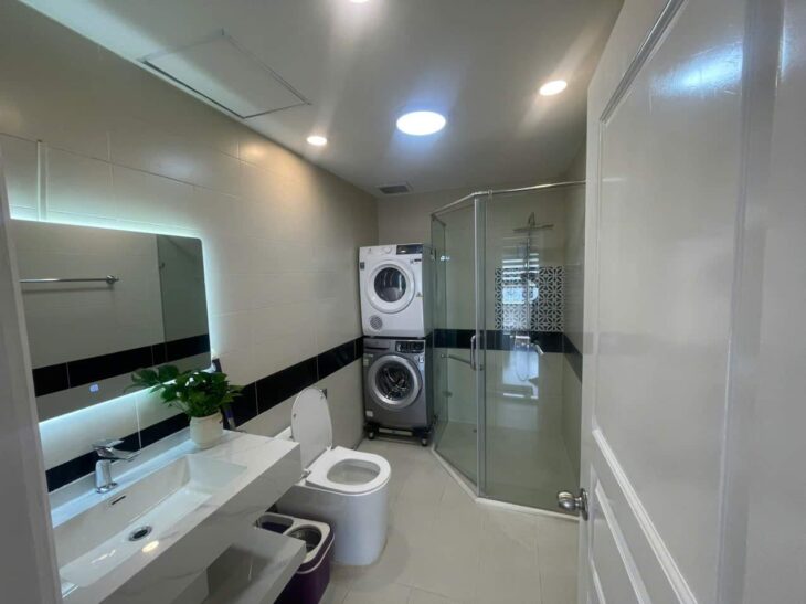 Mình cho thuê nhà mới, căn góc, Tôn Đức Thắng; vỉa hè 105m2* 5T- 31 Tr