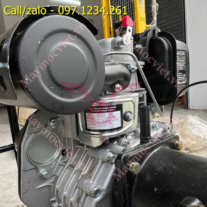 Máy xới đất chạy dầu đa năng Kama 188CF giá rẻ