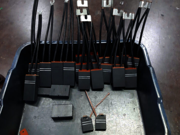 Cung cấp chổi than Morgan: EG251, EG571,EG236S,CM5H, NCC634 …