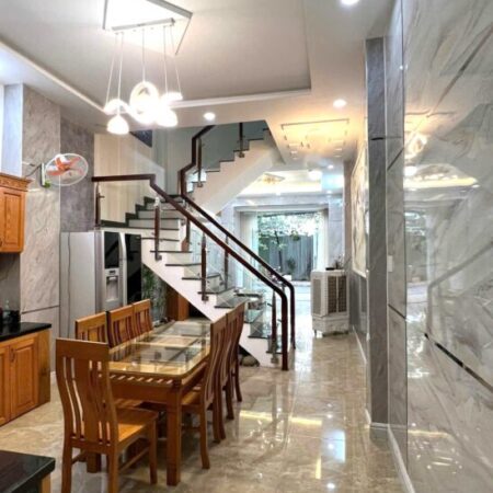 CHÍNH CHỦ 1 ĐỜI– 4 Tầng/68M2, HIẾM NGANG 4.5M – HẺM XE HƠI Ngủ Trong Nhà! Nhỉnh 6 T.ỷ TL!