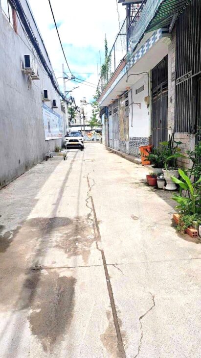 CỰC HIẾM 5.64 TỶ TL 66M² HẺM 15M RA XE TẢI, 3 Tầng/3pn SÁT CHỢ THẠCH ĐÀ, P.14, Gò Vấp!