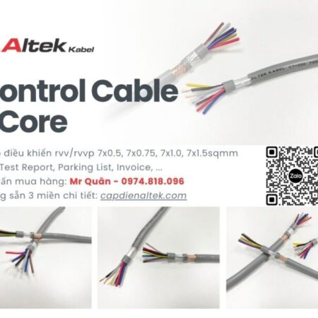 Cáp Điều Khiển 7 Lõi Altek Kabel – RVV & RVVP