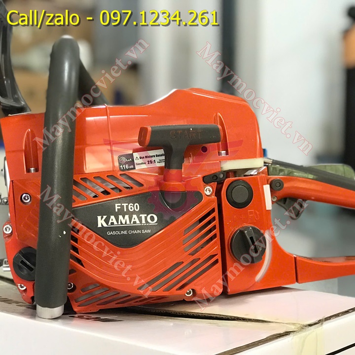 Máy cưa xích chạy xăng Kamato FT60 giá rẻ