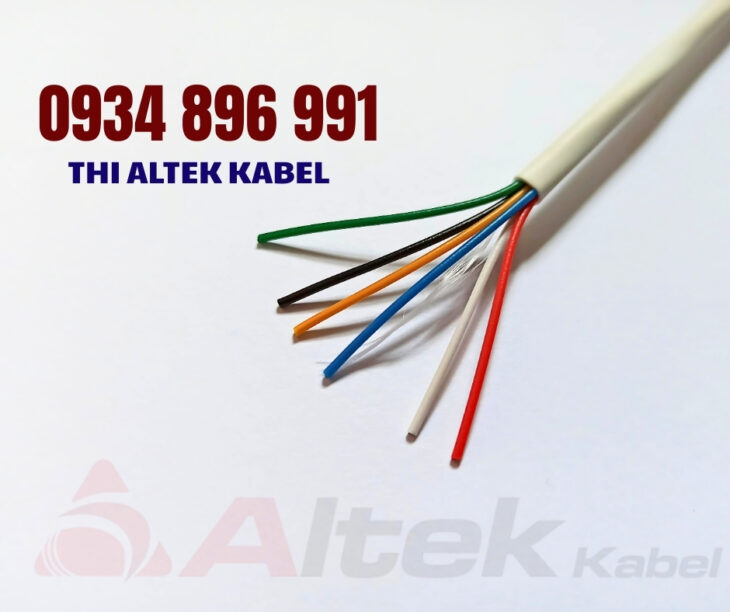 Cáp báo cháy 0.22mm² – 4, 6, 8 lõi (CU), giao nhanh toàn quốc