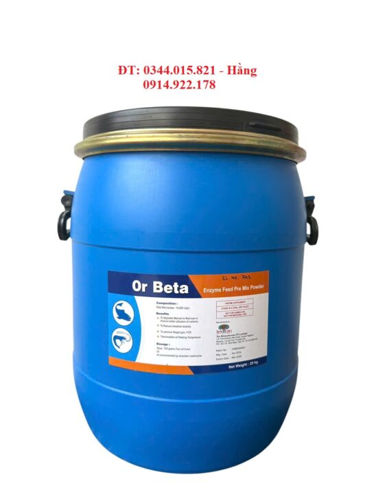 Enzyme Beta Mannanase hỗ trợ gan, hệ tiêu hóa cho vật nuôi