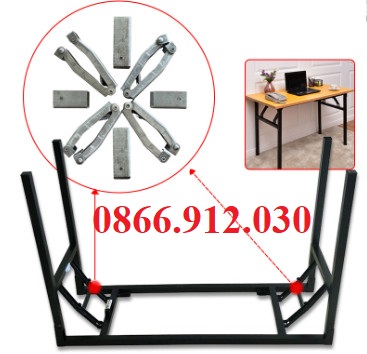 Bộ phụ kiện bàn xếp gọn tối ưu không gian, dễ dàng sử dụng