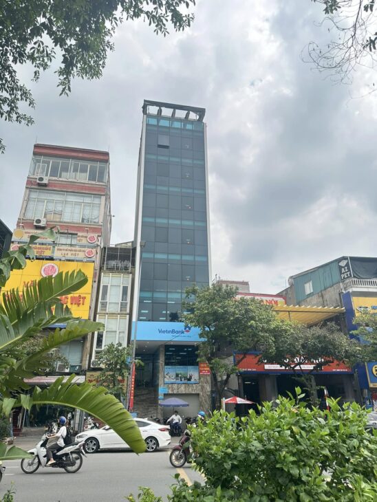 MẶT PHỐ VĂN CAO – TOÀ VĂN PHÒNG 10 TẦNG – DÒNG TIỀN 250TR/THÁNG – VỊ TRÍ VIP BA ĐÌNH