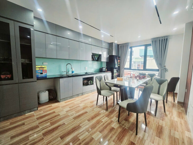 🔥 Hiếm! Nhà đẹp Hoàng Hoa Thám, Ba Đình – 55m², 4 tầng, lô góc 2 mặt thoáng – 8.6 tỷ ! lh