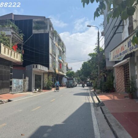 Bán đất mặt đường Trực Cát ngay ngã 3 – Đoạn đẹp nhất kinh doanh thuận tiện