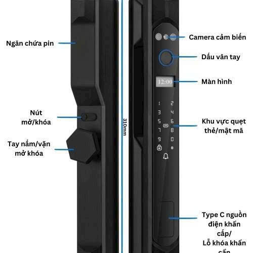 KAILIS- KHOÁ ĐIỆN TỬ NHẬN DIỆN KHUÔN MẶT CỦA NHÀ JIALOCK