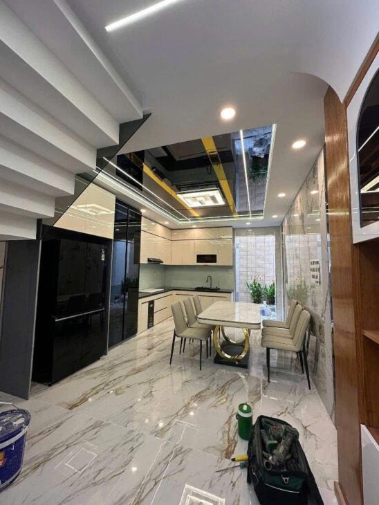 NHÀ MỚI BÌNH TÂN, GẦN LÊ VĂN QUỚI, 5 TẦNG, THANG MÁY, NHỈNH 8 TỶ