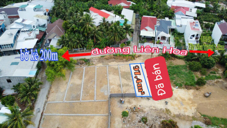 TT-CÒN 01 LÔ MẶT TIỀN LIÊN HOA, PHƯỜNG TÂY NHA TRANG.