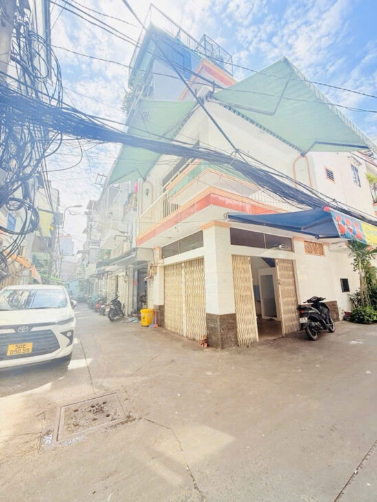 MẶT TIỀN CĂN GÓC 2 MẶT TÂN VĨNH TRUNG TÂM Q4 NGANG 6 DÀI 5 ĐÚC BÊ TÔNG CÓ 6 TỶ