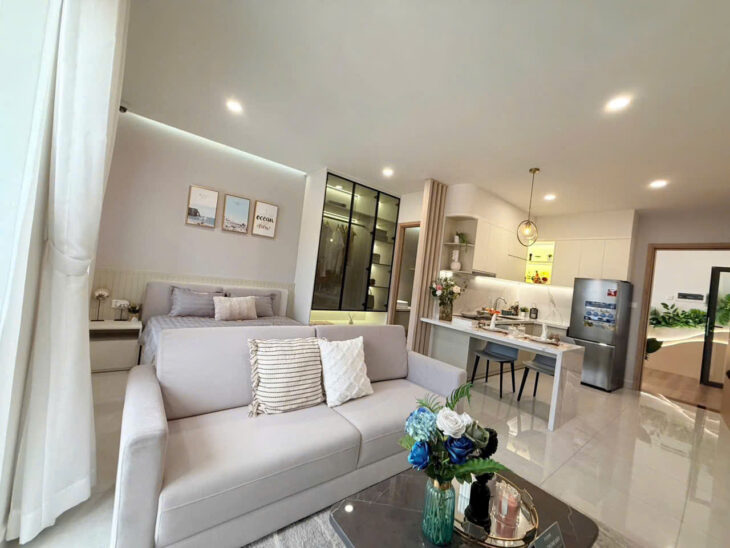 Studio K-Home Apartment 808 triệu – sống xanh, hưởng trọn 10 công viên và 2 hồ bơi