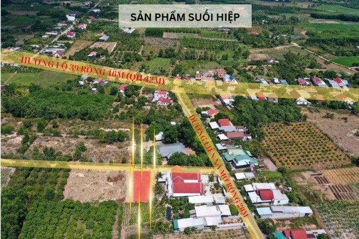 TC-BÁN GẤP LÔ SUỐI TIÊN GIÁ ĐẦU TƯ (Cách HL39 vào đất chỉ 30m).