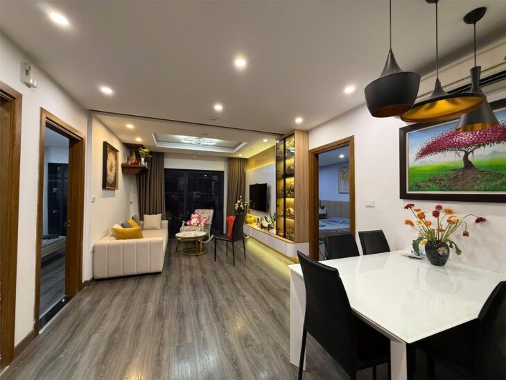 Tìm căn hộ 3PN đẹp, full nội thất, có sổ đỏ & slot ô tô? Căn này tại Goldmark City chắc chắn sẽ