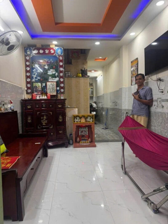 KHÔNG THỂ TIN NỔI ! TP HCM Q BÌNH TÂN CÓ NHÀ 4 TẦNG ĐÚC, HẺM XE HƠI 7M THÔNG, SỔ HỒNG VUÔNG VỨC CHỈ