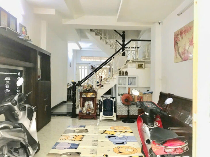 NHÀ 2 MẶT TIỀN TRẦN XUÂN SOẠN TÂN HƯNG Q7 NGANG 4.2 X 14 Dưới 89 Triệu m
