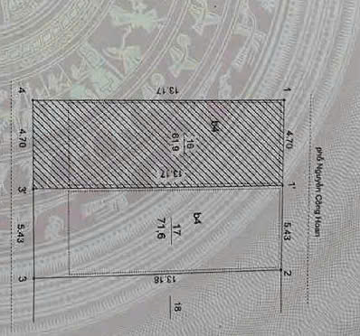 MẶT PHỐ NGUYỄN CÔNG HOAN – 71,6m² – MT 5,4m – 36,5 TỶ – 3 MẶT THOÁNG – SỔ VUÔNG ĐÉT