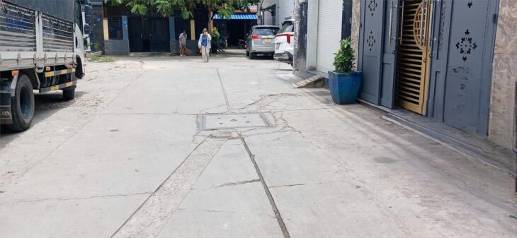 NHÀ ĐẸP BÌNH TÂN, GẦN CHỢ GÒ XOÀI, 56M2, HẺM XE HƠI 6M, CHỈ 4,X TỶ