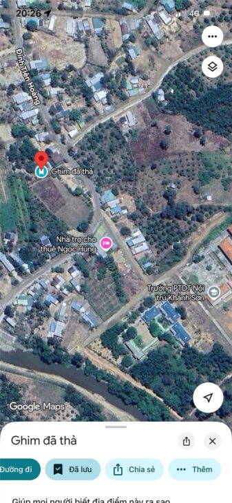 ĐẤT ĐẸP – GIÁ TỐT – Bán GẤP Lô Đất Tiềm Năng Tại Xã Ba Cụm Bắc, Khánh Sơn, Khánh Hòa