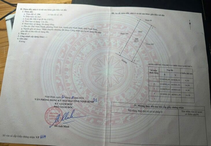 Nhà Đẹp – Giá Ưu Đãi – Chính Chủ Cần Bán Nhanh Căn Nhà Tại Thành Phố Ninh Bình