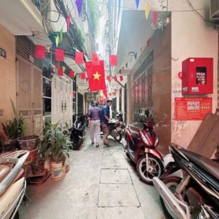 PHỐ BẠCH MAI – 36M2-5T – 7.4 TỶ(TL MẠNH) – NGÕ THÔNG, TRƯỚC NHÀ THOÁNG SÁNG