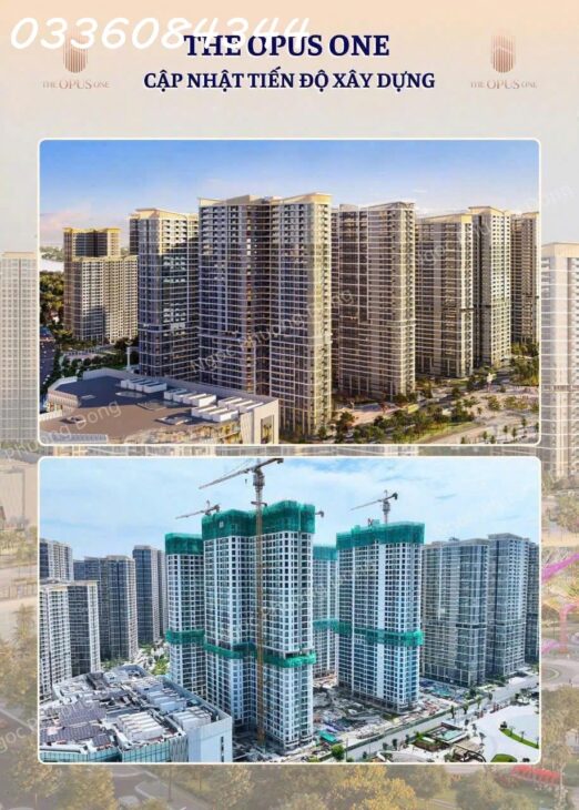🚨 TIN NÓNG – CƠ HỘI ĐẦU TƯ KHÔNG THỂ BỎ LỠ! 🚨 THE OPUS ONE – SẮP RA MẮT TÒA OS2 🌟