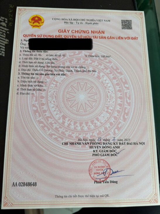 ✅ Bán đất Cổ Dương Tiên Dương – Ô tô tránh – Trục chính – Thửa đẹp