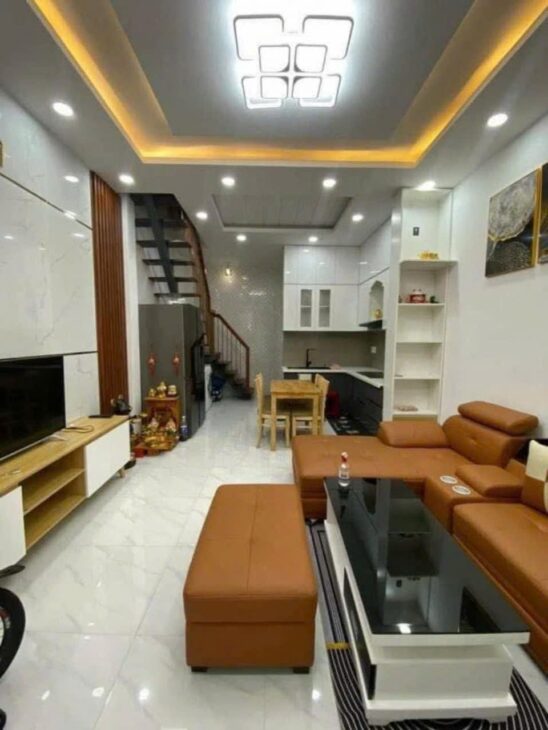 Nhà Vuông mới 2 tầng SHR 32m2 – Đường Số 9 Gò Vấp