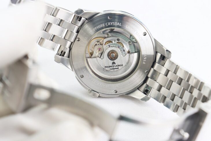 ĐH Nam : Maurice Lacroix Pontos Day Date Automatic, Mặt Xanh Navy, dòng 2 Lịch, Size 40mm