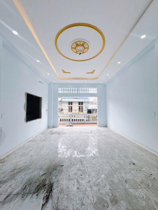 Nhà SHR Mặt tiền chợ Khiết Tâm 2 tầng 128m2, Vuông – Lê Thị Hoa TP.Thủ Đức SSS