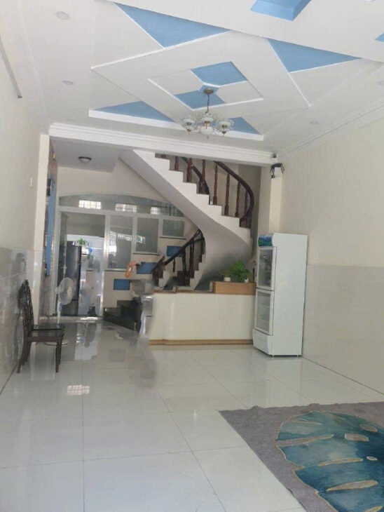 Giảm 1.3 tỷ! Nhà Mặt tiền SHR 4 tầng 81m2, Vuông – Đường Số 49 Bình Tân SS