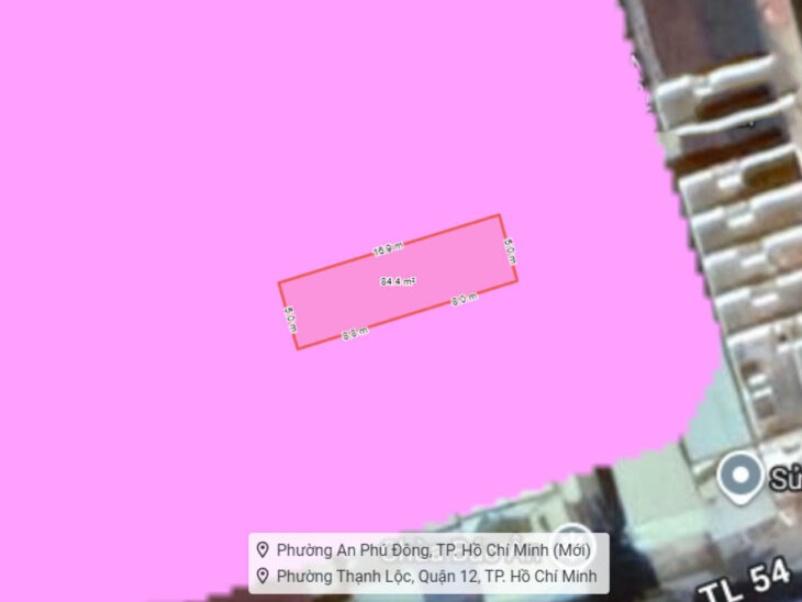 Đất Vuông SHR HXH 84m2 – Thạnh Lộc 54 Quận 12 SS