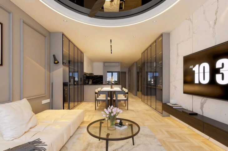 BÁN NHÀ PHỐ XUÂN THUỶ, CẦU GIẤY – 56M² x 7T THANG MÁY – GARA Ô TÔ – FULL NỘI THẤT