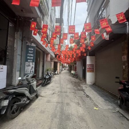 BÁN NHÀ ĐẸP – PHỐ HOÀNG MAI, ngõ thông – ba gác chạy vù vù, 36m2*5 tầng CHỈ CÓ 7,2T