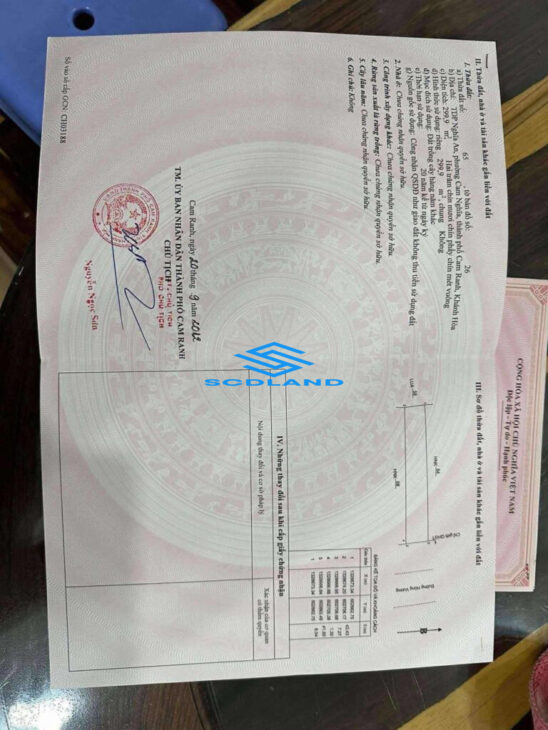 BÁN ĐẤT QL1A CAM NGHĨA, CAM RANH, KHÁNH HÒA – CƠ HỘI ĐẦU TƯ SINH LỜI CAO GIÁ 2 TỶ