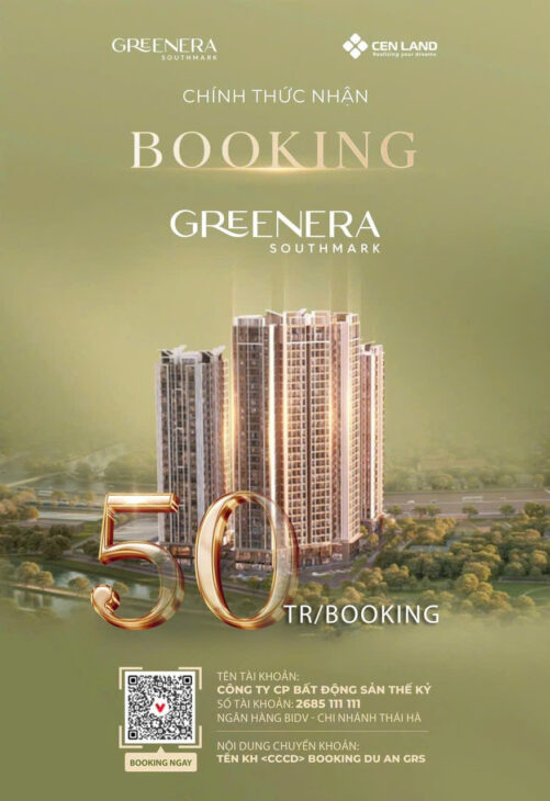 CĂN HỘ GREENERA SOUTHMARK CHỈ TỪ 7 TỶ GIÁ TỐT NHẤT