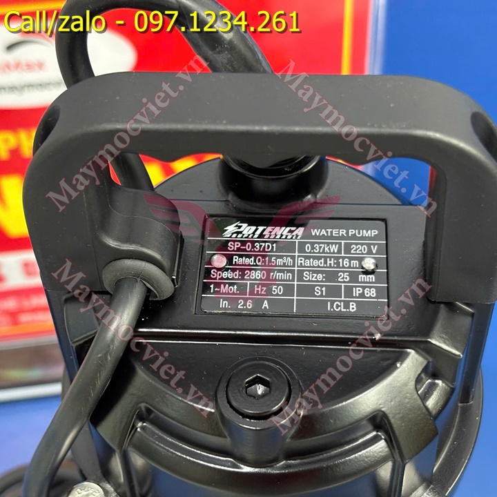 Máy bơm nước chìm Potenca 220v-370v giá rẻ