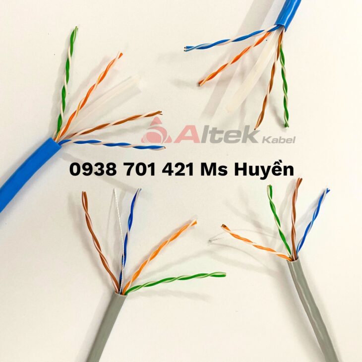Cáp mạng FTP Cat5 4Pair 24AWG AL Foil